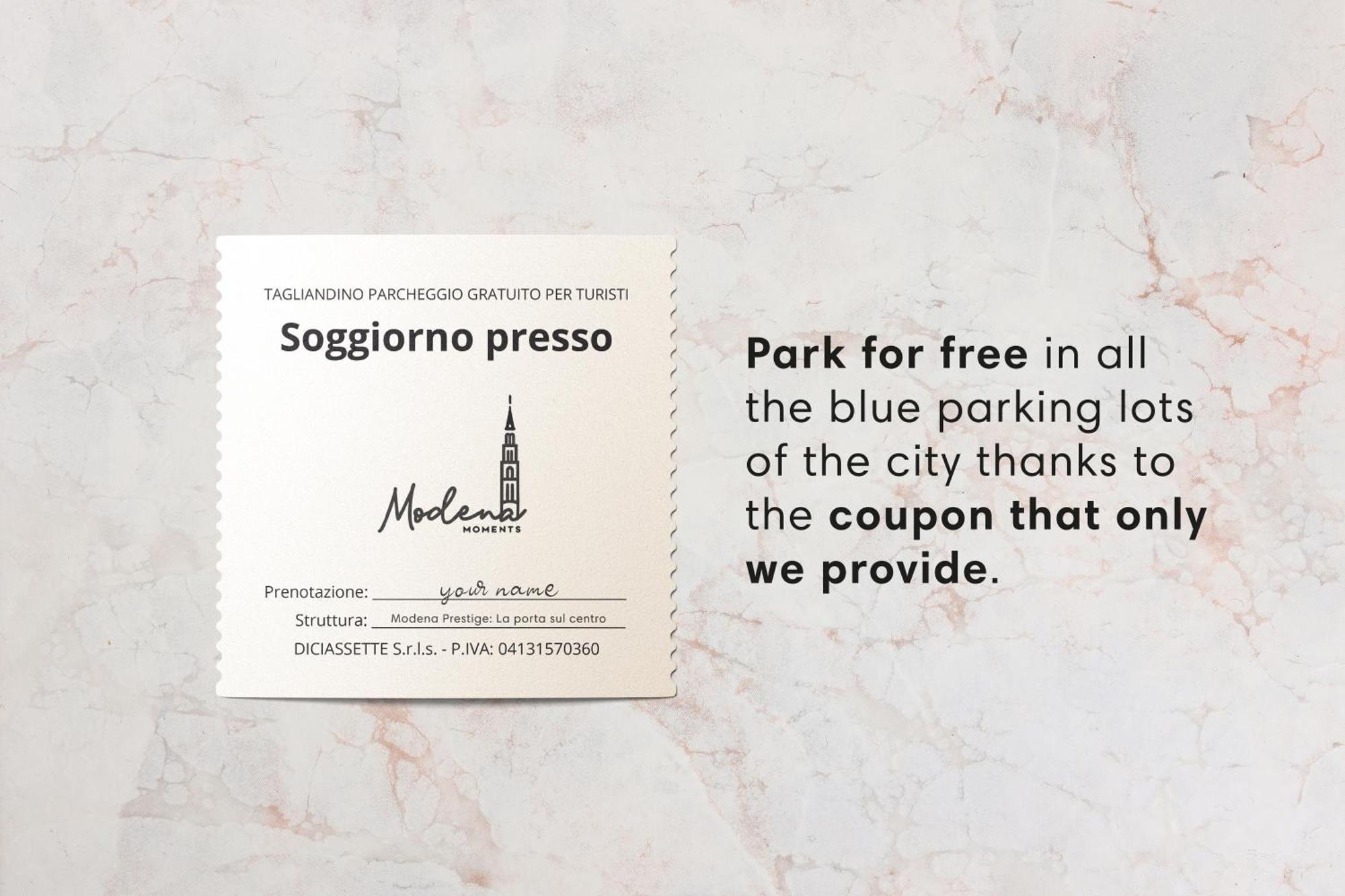Free Parking - Modena Prestige, La Porta Sul Centro Apartment Exterior photo